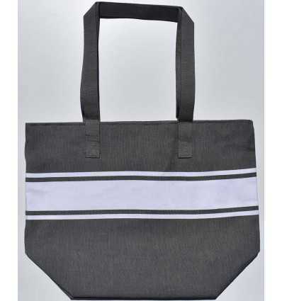 Sac de plage fouta taupe gris