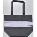 Sac de plage fouta taupe gris Fouta Tunisia - 1