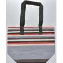 sac de plage 5 couleurs gris,rouge,blanc crème,vert forêt et café Fouta Tunisia - 1