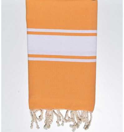 Fouta Plate jaune moutarde