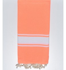 Jeté corail fluo  - 1