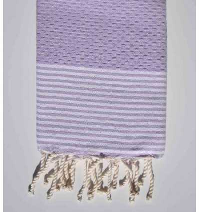 Serviette de table mauve clair