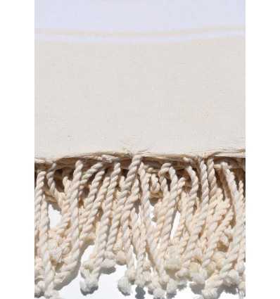 Jeté blanc écru  - 2