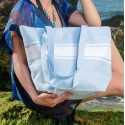 Sac de plage fouta bleu clair Fouta Tunisia - 3