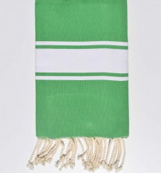Serviette de plage Plate vert Menthe Fouta Tunisia - 2