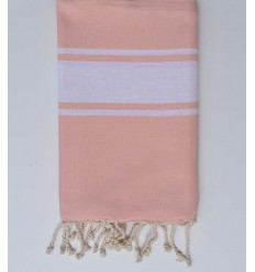 Fouta Plate rose pale Fouta Tunisia - 1