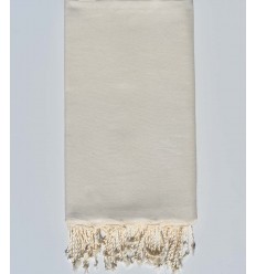 Jeté blanc sale  - 2