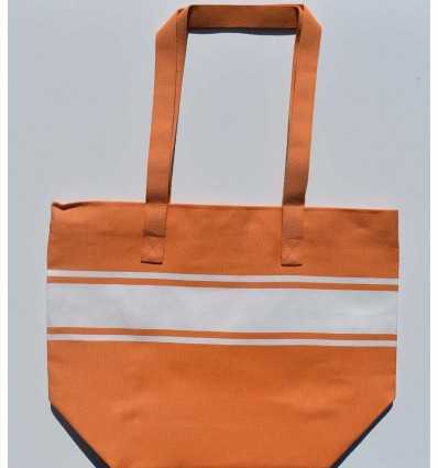 Sac de plage fouta orange