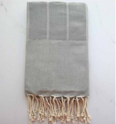 Chevron vert sauge  - 1