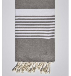 Fouta arthur taupe Fouta Tunisia - 1