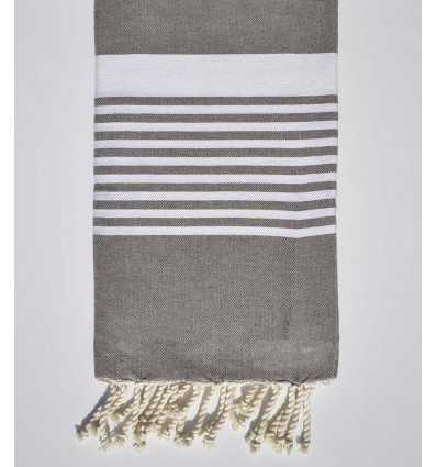 Fouta arthur taupe