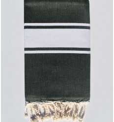 Fouta Plate vert forêt Fouta Tunisia - 1