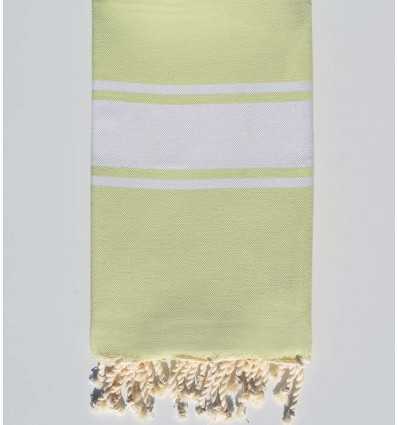 Fouta Plate vert prairie clair