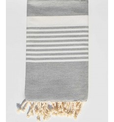Fouta arthur gris  - 1