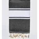 Fouta Plate gris ardoise  - 1