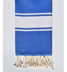Fouta Plate bleu majorelle Fouta Tunisia - 1
