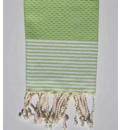 Serviette de table vert anis