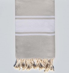 Serviette de plage Plate beige Bone  - 1