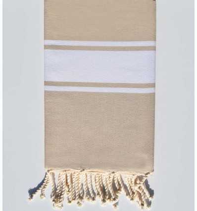 Serviette de plage Plate beige moyen