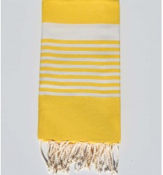 Fouta arthur jaune brillant Fouta Tunisia - 1
