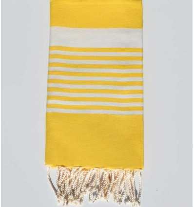 Fouta arthur jaune brillant