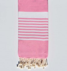 Fouta arthur rose dragée Fouta Tunisia - 1