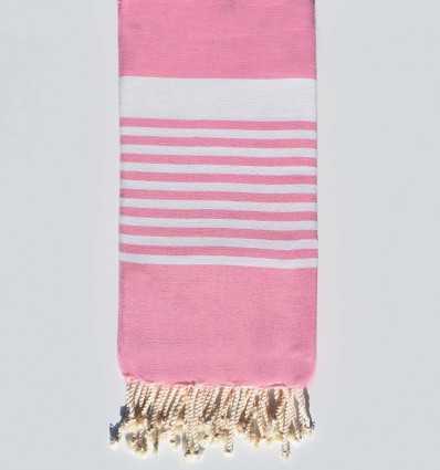 Fouta arthur rose dragée