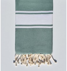 Serviette de plage Plate vert Glauque  - 1