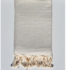 Jeté écru lin  - 1