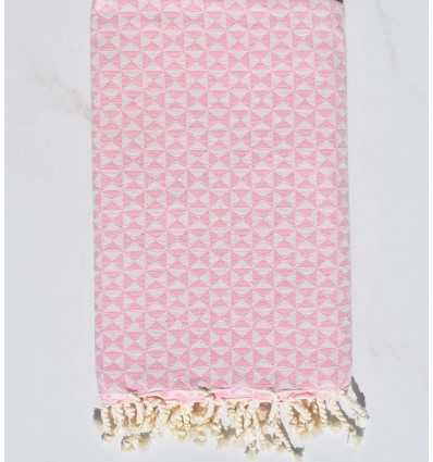 Fouta papillon rose bébé Fouta Tunisia - 3