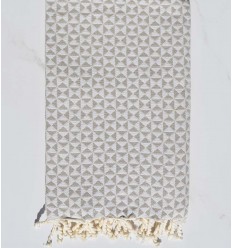 Fouta papillon couleur sépia Fouta Tunisia - 1