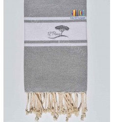 Fouta plate avec broderie Fouta Tunisia - 1