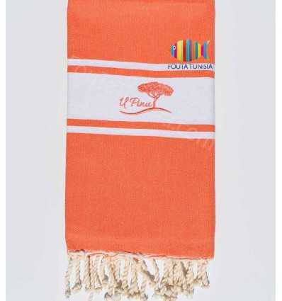 Fouta plate avec broderie Fouta Tunisia - 2