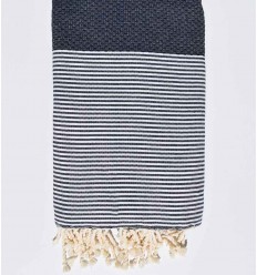 Jeté bleu nuit 1.90m*2m  - 1