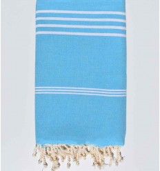 Jeté couple bleu clair  - 1