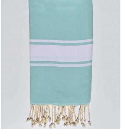 Fouta Plate vert opaline