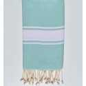 Fouta Plate vert opaline Fouta Tunisia - 1