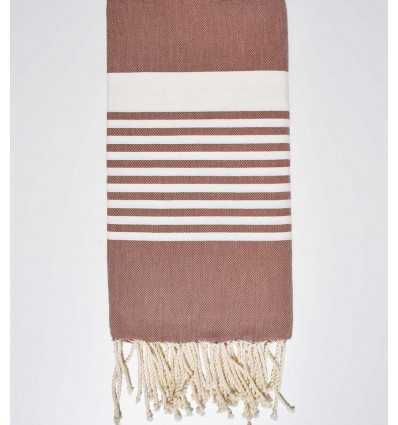 Serviette de plage Arthur noisette clair