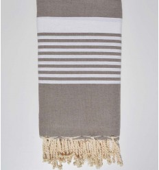 jeté couple Bistre  - 1