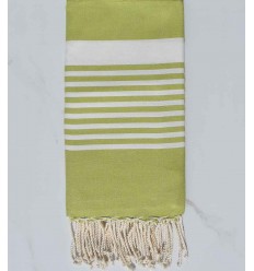 Fouta arthur couleur pistache Fouta Tunisia - 1 2
