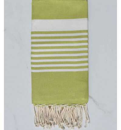 Fouta arthur couleur pistache Fouta Tunisia - 2
