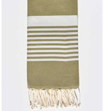 Fouta arthur vert kaki