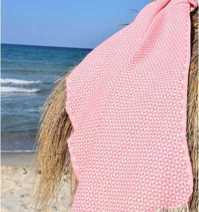 Fouta papillon rose clair Fouta Tunisia - 4