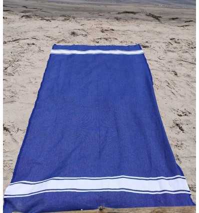 Fouta Plate Lapis lazuli