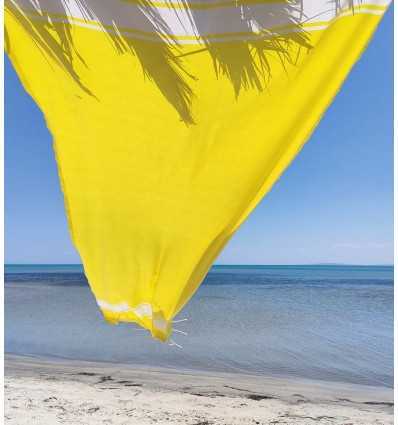 Fouta Plate jaune