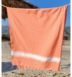 Fouta plate corail Fouta Tunisia - 3 2