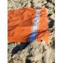 Fouta plate orange vif Fouta Tunisia - 5
