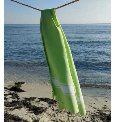 Fouta plate vert prairie Fouta Tunisia - 4