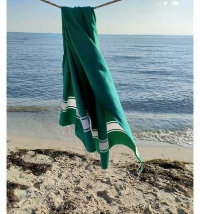 Fouta Plate vert gazon Fouta Tunisia - 2