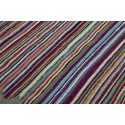 Kilim vintage en laine coloré Fouta Tunisia - 2